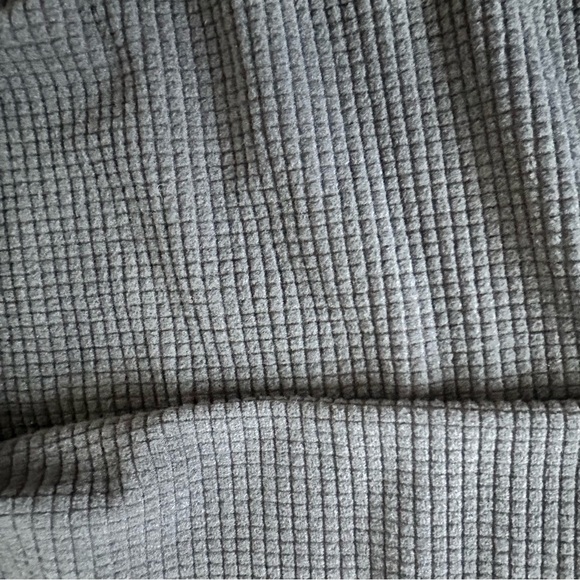 Eddie Bauer Men's 2XL Activator Grid Fleece 1/2 Zip Gray Mock Neck Pullover - Picture 6 of 10